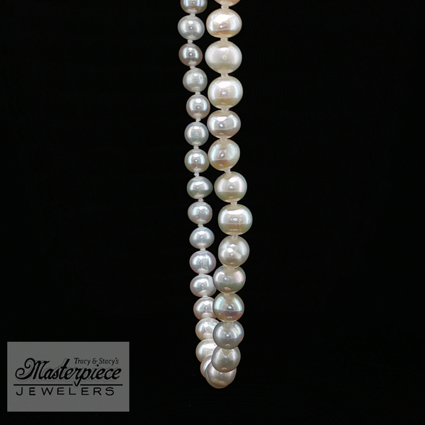 Estate Pearl Necklace Image 5 Masterpiece Jewelers  Daytona Beach, FL