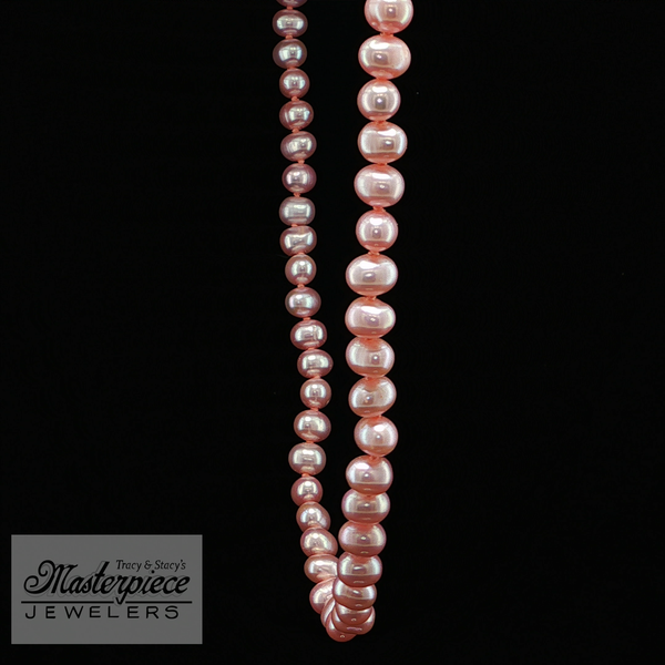 Estate Pearl Necklace Image 3 Masterpiece Jewelers  Daytona Beach, FL