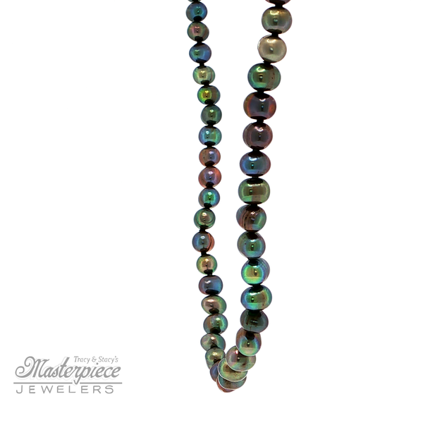 Estate Pearl Necklace Image 3 Masterpiece Jewelers  Daytona Beach, FL