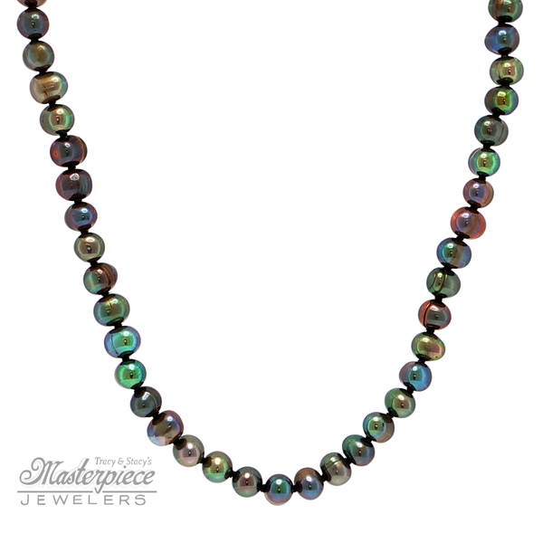 Estate Pearl Necklace Image 4 Masterpiece Jewelers  Daytona Beach, FL