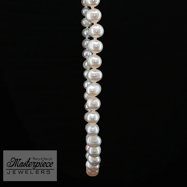 Estate Pearl Necklace Image 5 Masterpiece Jewelers  Daytona Beach, FL