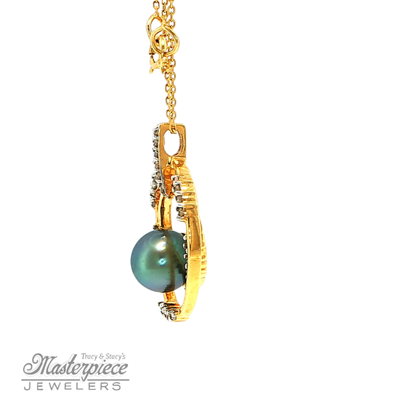 Estate Pearl Necklace Image 3 Masterpiece Jewelers  Daytona Beach, FL