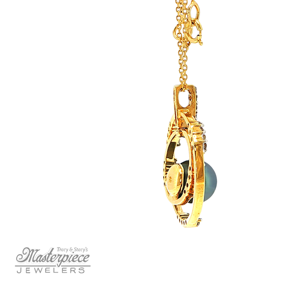 Estate Pearl Necklace Image 5 Masterpiece Jewelers  Daytona Beach, FL