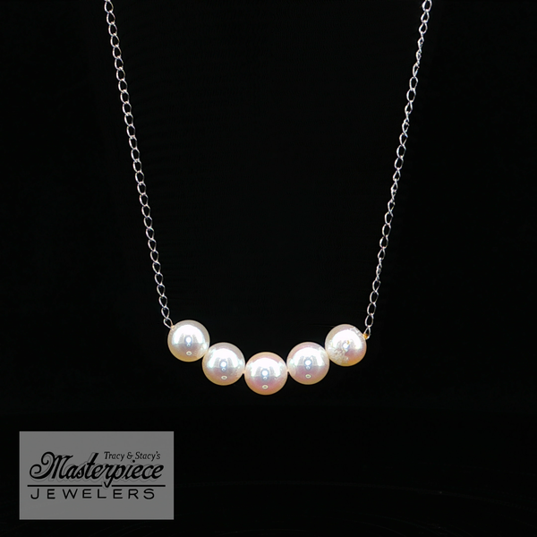 5-Pearl Necklace Masterpiece Jewelers  Daytona Beach, FL