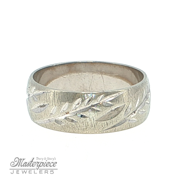 Estate Precious Metal (No Stones) Wedding Bands  -  Women\'s Image 4 Masterpiece Jewelers  Daytona Beach, FL