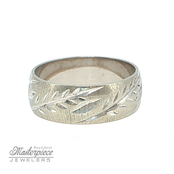 Estate Precious Metal (No Stones) Wedding Bands  -  Women\'s Image 5 Masterpiece Jewelers  Daytona Beach, FL