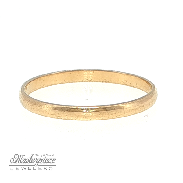 Estate Precious Metal (No Stones) Wedding Bands  -  Women's Image 3 Masterpiece Jewelers  Daytona Beach, FL