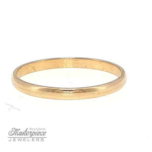 Estate Precious Metal (No Stones) Wedding Bands  -  Women's Image 4 Masterpiece Jewelers  Daytona Beach, FL
