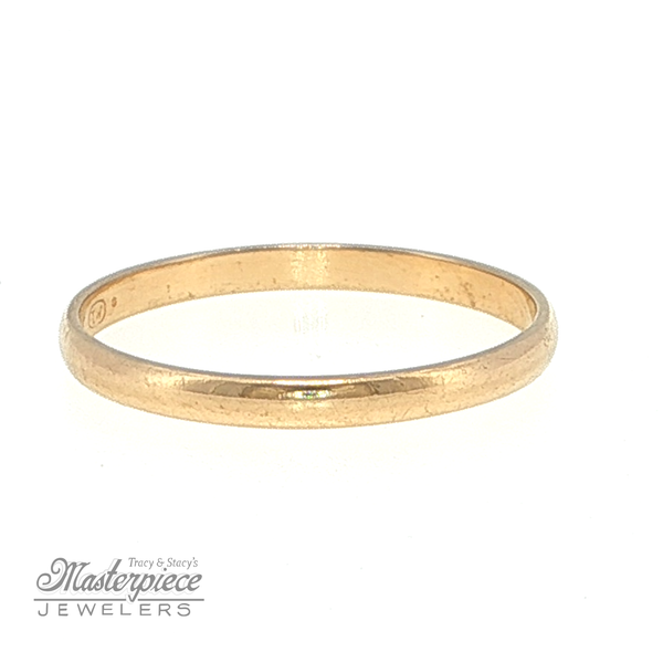 Estate Precious Metal (No Stones) Wedding Bands  -  Women's Image 5 Masterpiece Jewelers  Daytona Beach, FL
