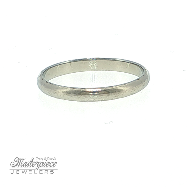 Estate Precious Metal (No Stones) Wedding Bands  -  Women's Image 4 Masterpiece Jewelers  Daytona Beach, FL