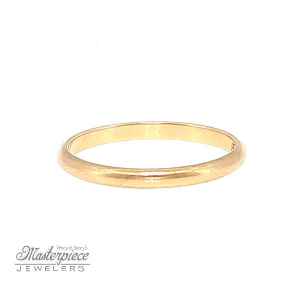 Estate Precious Metal (No Stones) Wedding Bands  -  Women's Image 3 Masterpiece Jewelers  Daytona Beach, FL