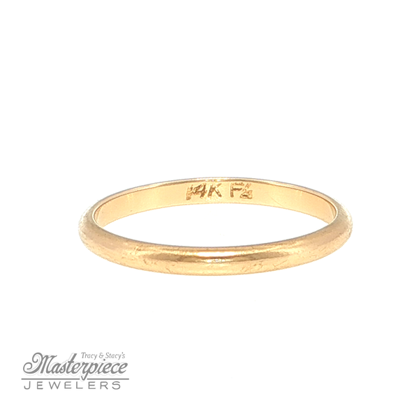 Estate Precious Metal (No Stones) Wedding Bands  -  Women's Masterpiece Jewelers  Daytona Beach, FL