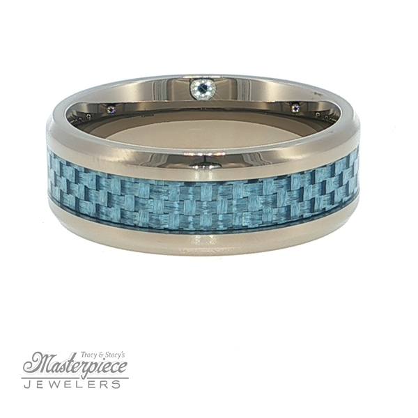 Wedding Band - Men\'s Image 3 Masterpiece Jewelers  Daytona Beach, FL