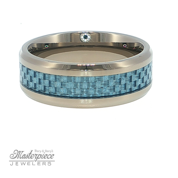 Wedding Band - Men\'s Image 4 Masterpiece Jewelers  Daytona Beach, FL