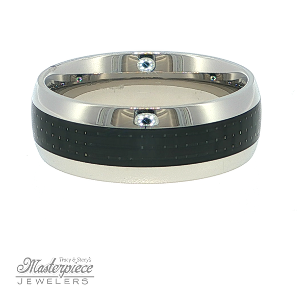 Wedding Band - Men\'s Image 3 Masterpiece Jewelers  Daytona Beach, FL