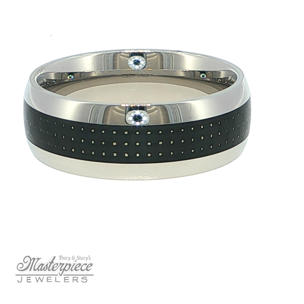 Wedding Band - Men\'s Image 4 Masterpiece Jewelers  Daytona Beach, FL