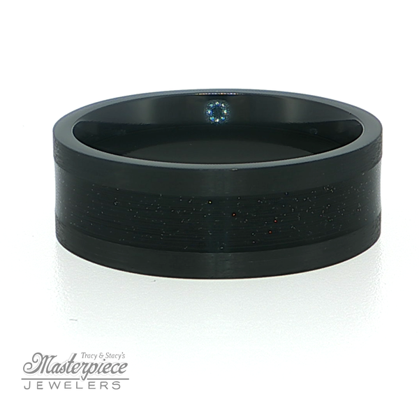 Wedding Band - Men\'s Image 3 Masterpiece Jewelers  Daytona Beach, FL