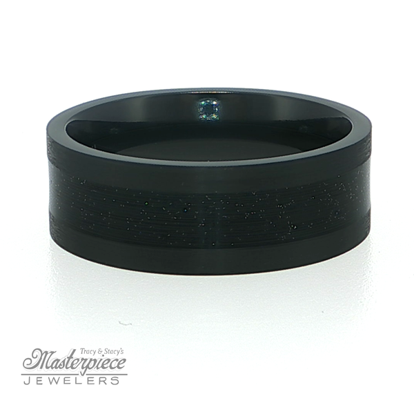 Wedding Band - Men\'s Image 5 Masterpiece Jewelers  Daytona Beach, FL