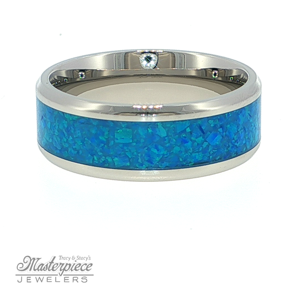 Wedding Band - Men\'s Image 4 Masterpiece Jewelers  Daytona Beach, FL
