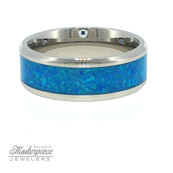 Wedding Band - Men\'s Image 5 Masterpiece Jewelers  Daytona Beach, FL