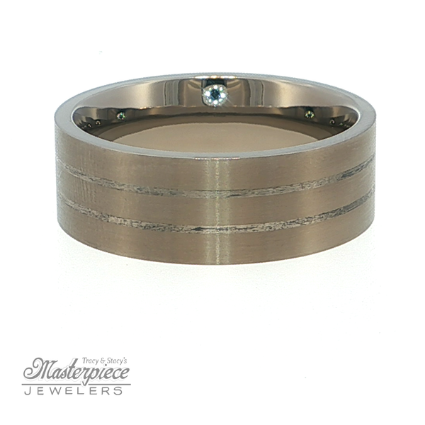 Wedding Band - Men\'s Image 4 Masterpiece Jewelers  Daytona Beach, FL