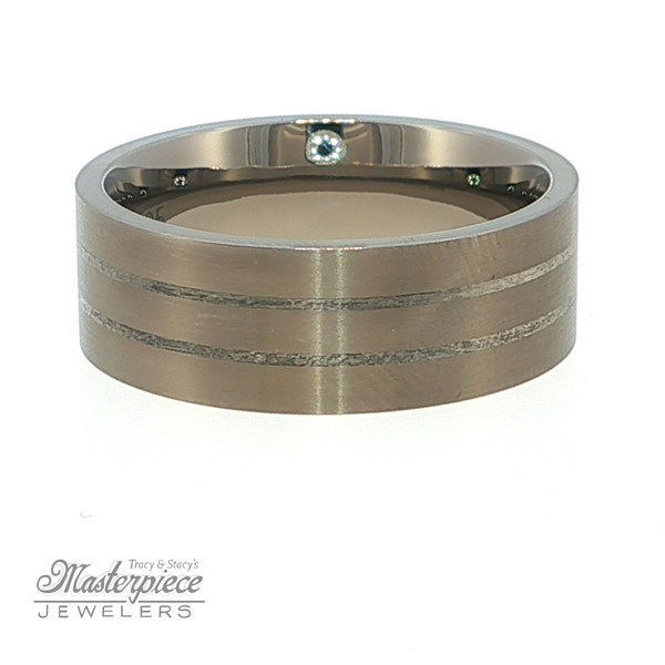 Wedding Band - Men\'s Image 5 Masterpiece Jewelers  Daytona Beach, FL