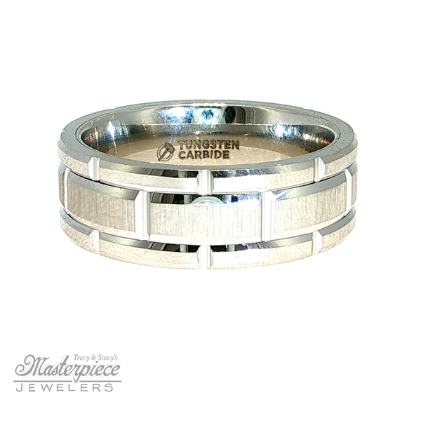 Contemporary Men's Band Masterpiece Jewelers  Daytona Beach, FL