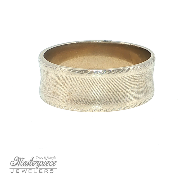 Estate Precious Metal (No Stones) Wedding Bands  -  Men\'s Image 3 Masterpiece Jewelers  Daytona Beach, FL