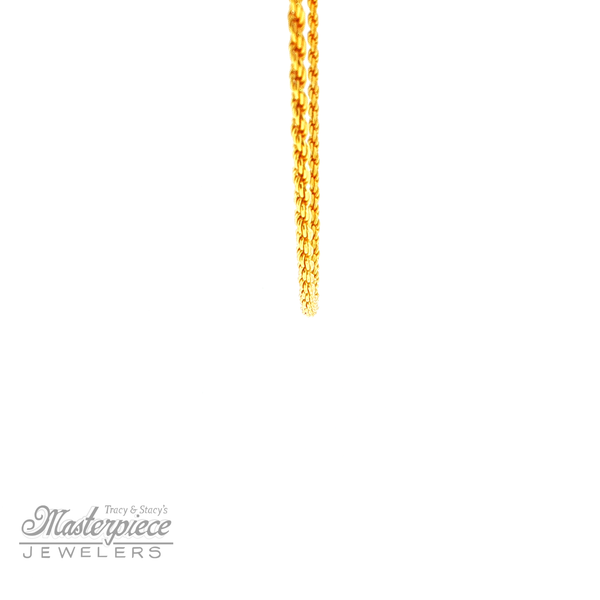 Adjustable 1.4Mm 30 Inch Rope Chain Image 4 Masterpiece Jewelers  Daytona Beach, FL