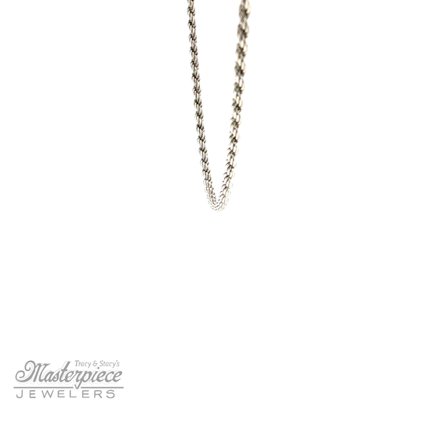 Adjustable 1.4Mm 30 Inch Rope Chain Image 3 Masterpiece Jewelers  Daytona Beach, FL