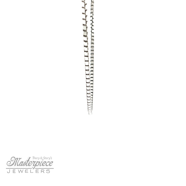 1mm Box Chain 16 Inches Long Image 4 Masterpiece Jewelers  Daytona Beach, FL