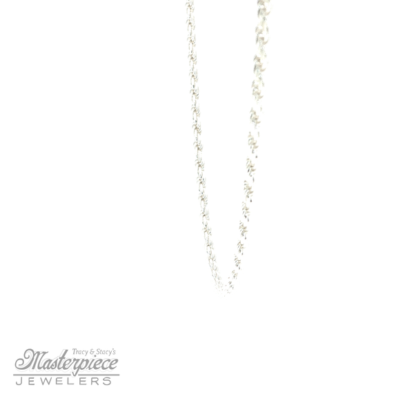 1.5mm Rope Chain 18Inch Image 3 Masterpiece Jewelers  Daytona Beach, FL