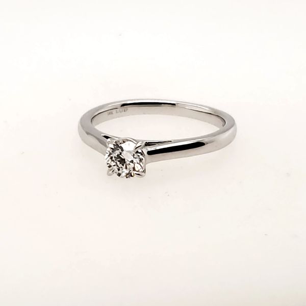 14 Karat White Gold Lab Grown Diamond Ring Trinity Jewelers  Pittsburgh, PA