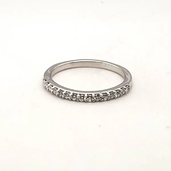 14 Karat White Gold Diamond Wedding Ring Trinity Jewelers  Pittsburgh, PA