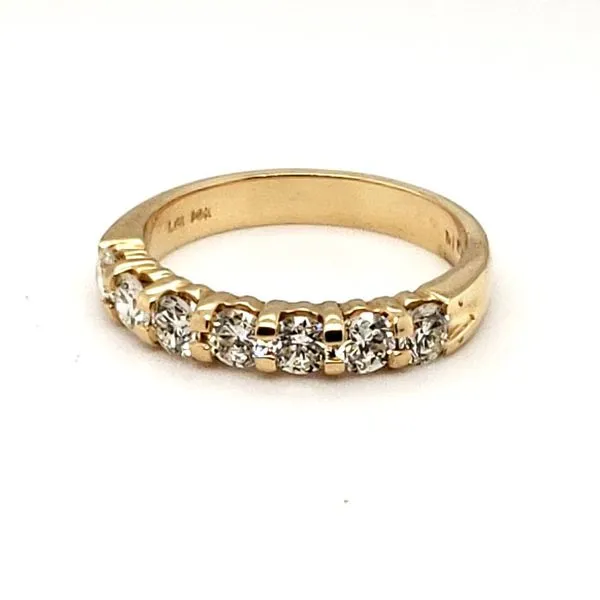 14 Karat Yellow Gold 7 Stone Diamond Ring Trinity Jewelers  Pittsburgh, PA