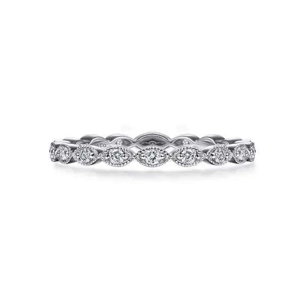 14 Karat White Gold Diamond Wedding Ring Trinity Jewelers  Pittsburgh, PA