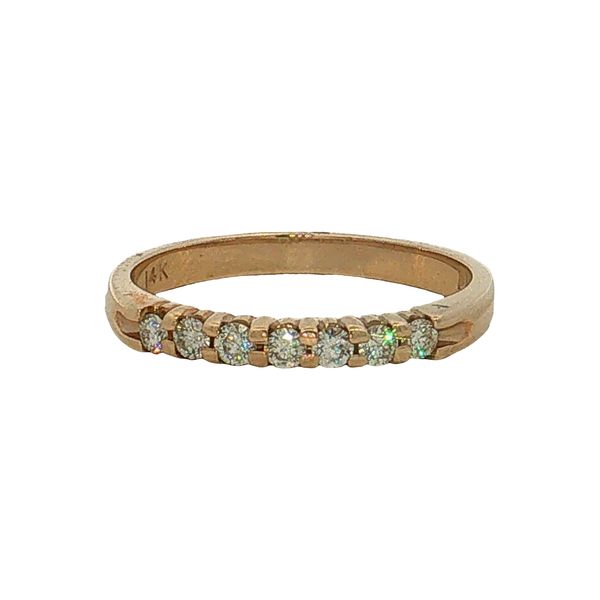14 Karat Yellow Gold Diamond Wedding Ring Trinity Jewelers  Pittsburgh, PA