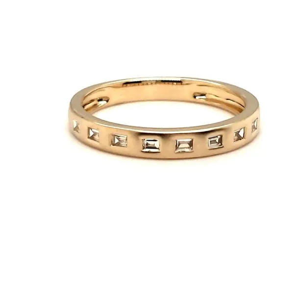 14 Karat Yellow Gold Diamond Baguette Ring Trinity Jewelers  Pittsburgh, PA