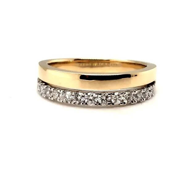 14 Karat Yellow & White Gold Diamond Fashion Ring Trinity Jewelers  Pittsburgh, PA