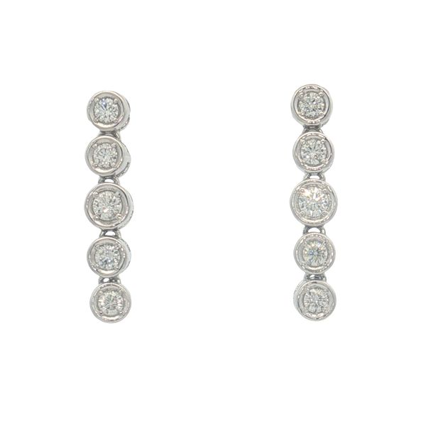 Platinum Diamond Earrings Trinity Jewelers  Pittsburgh, PA