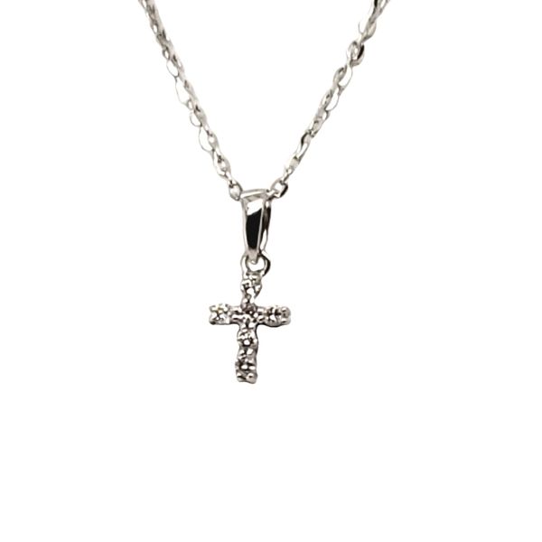 14 Karat White Gold Diamond Pendant Trinity Jewelers  Pittsburgh, PA