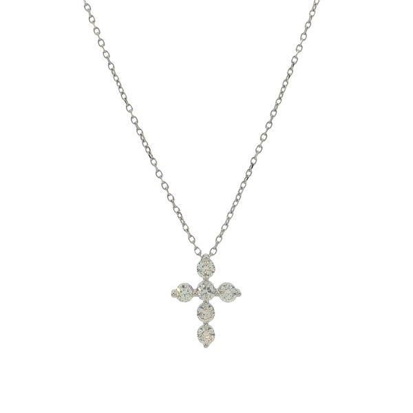 Platinum Diamond Cross Pendant Trinity Jewelers  Pittsburgh, PA