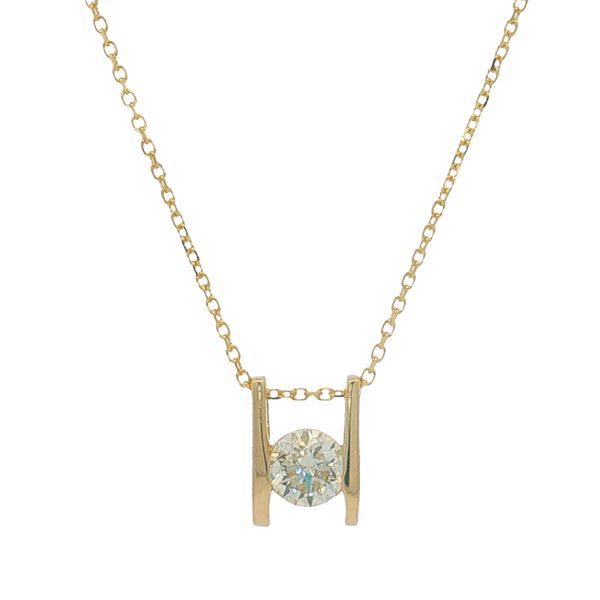 14 Karat Yellow Gold Diamond Necklace Trinity Jewelers  Pittsburgh, PA