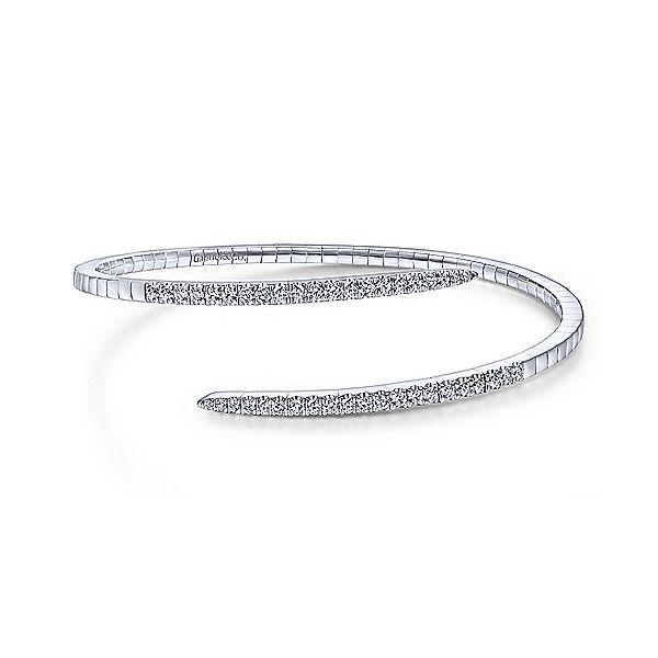 14 Karat White Gold Diamond Bracelet Trinity Jewelers  Pittsburgh, PA