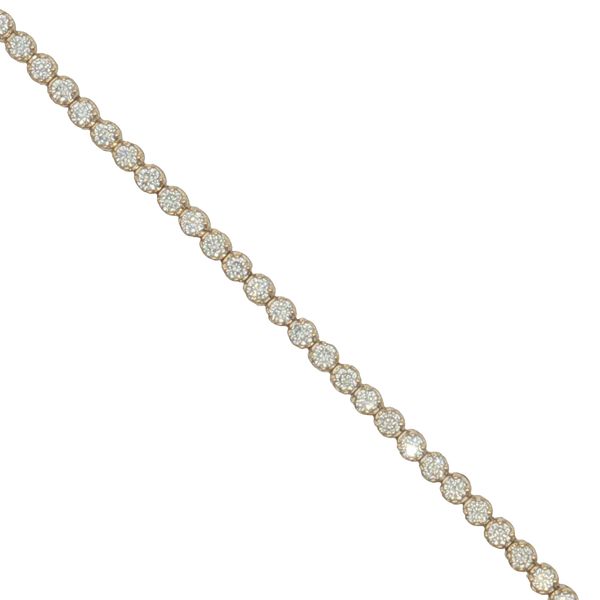14 Karat Yellow Gold Dimaond Tennis Bracelet Trinity Jewelers  Pittsburgh, PA