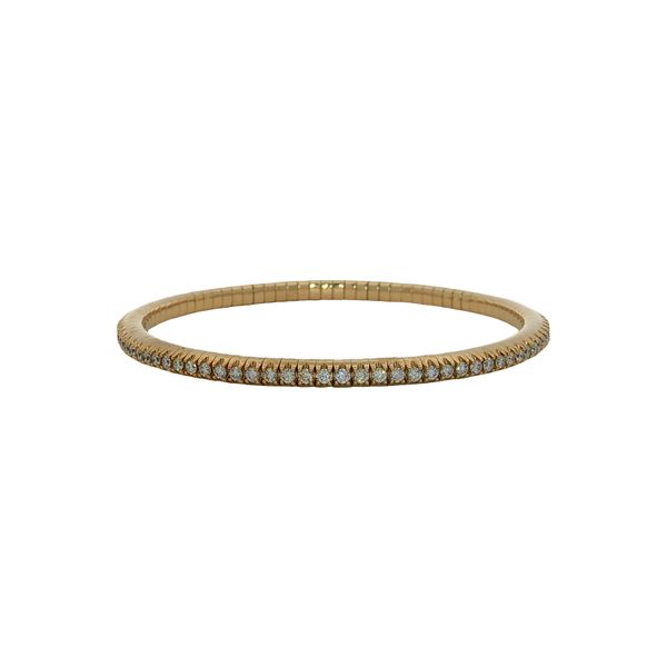 14 Karat Yellow Gold Diamond Bracelet Trinity Jewelers  Pittsburgh, PA