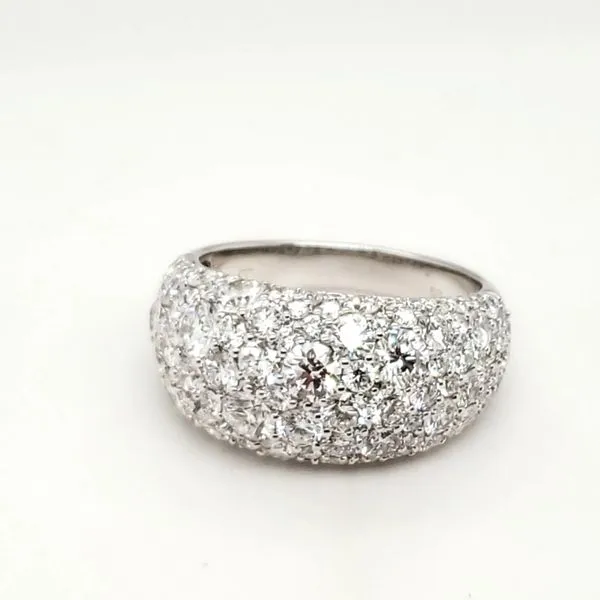 14 Karat White Gold Lab Grown Diamond Fashion Ring Trinity Jewelers  Pittsburgh, PA