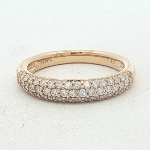 14 Karat Yellow Gold Lab Grown Diamond Pave` Ring Trinity Jewelers  Pittsburgh, PA