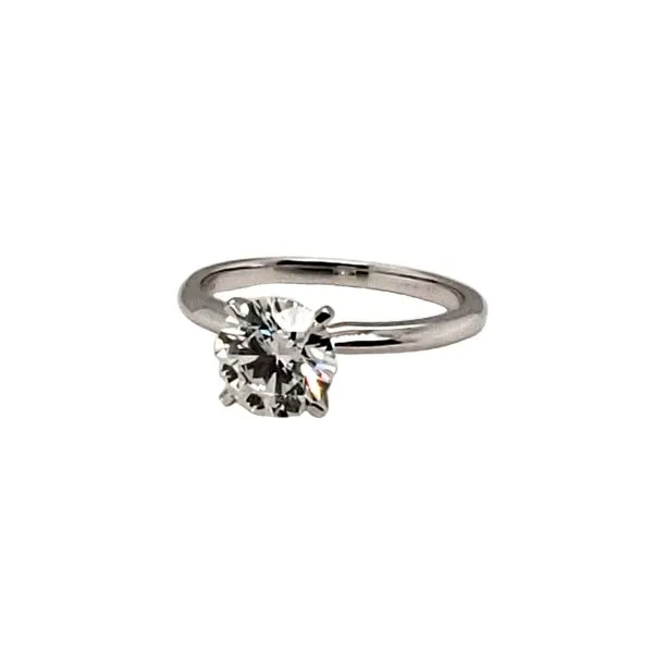 14 Karat White Gold Lab Grown Diamond Engagement Ring Trinity Jewelers  Pittsburgh, PA