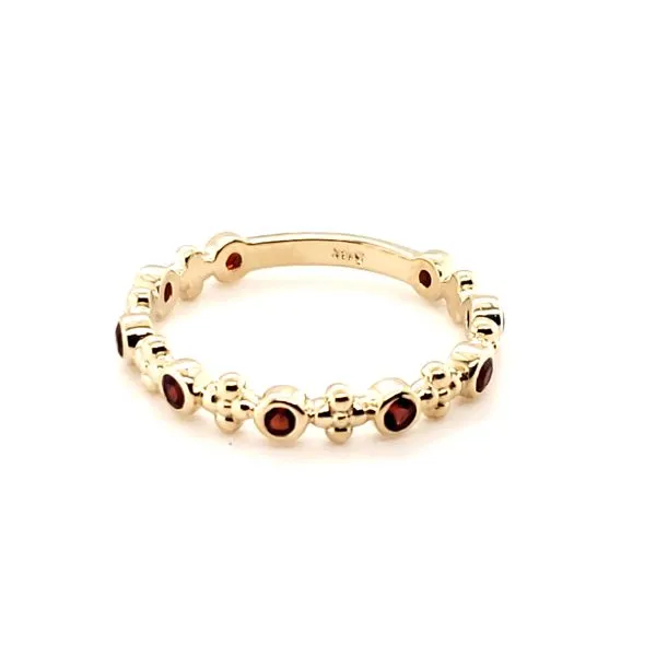 14 Karat Yellow Gold Garnet Ring Trinity Jewelers  Pittsburgh, PA